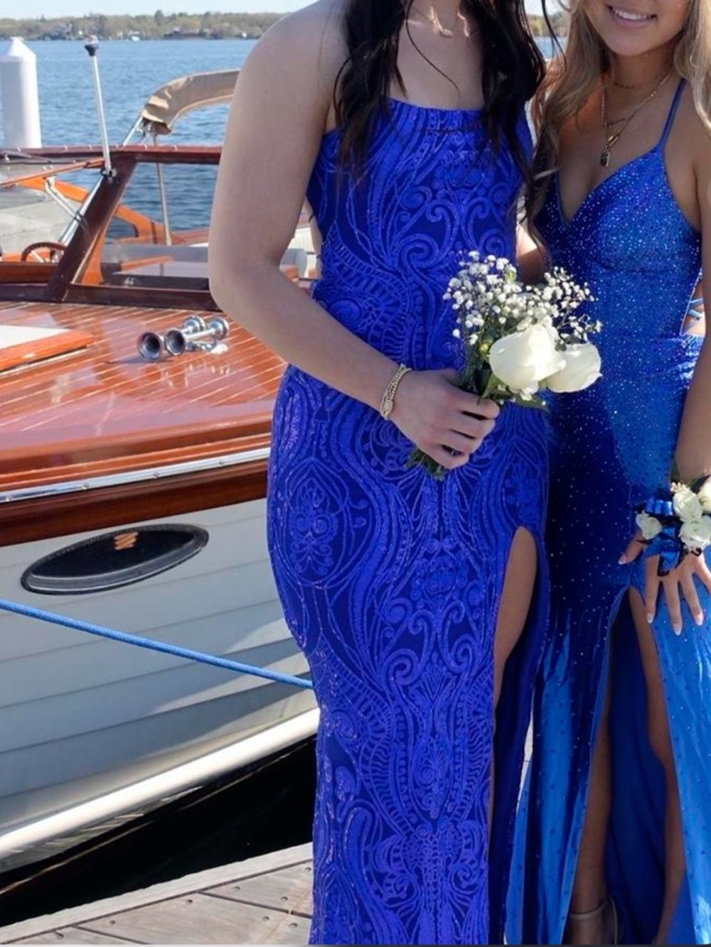 Royal Blue prom dress